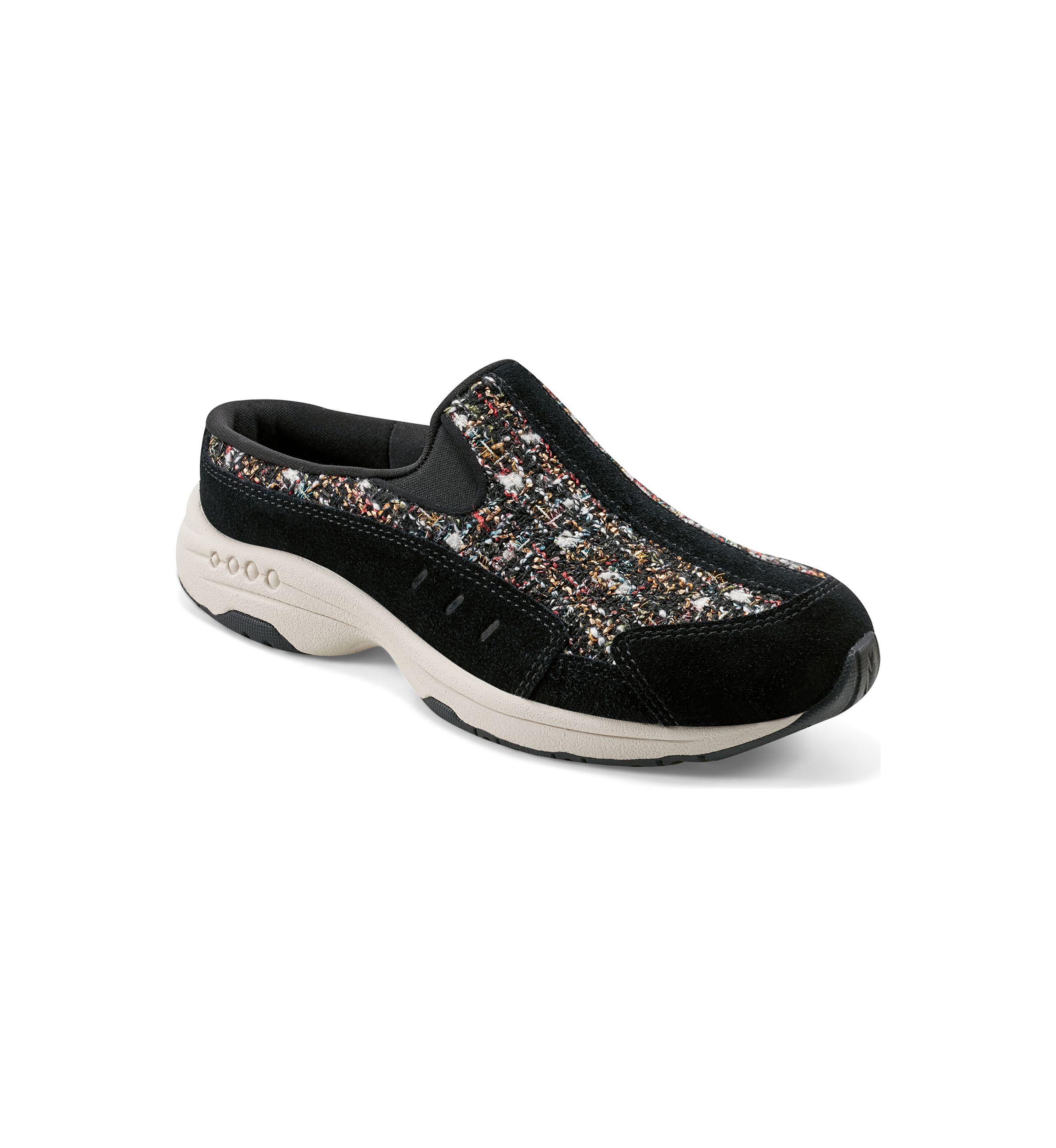 Traveltime Round Toe Casual Slip On Mules