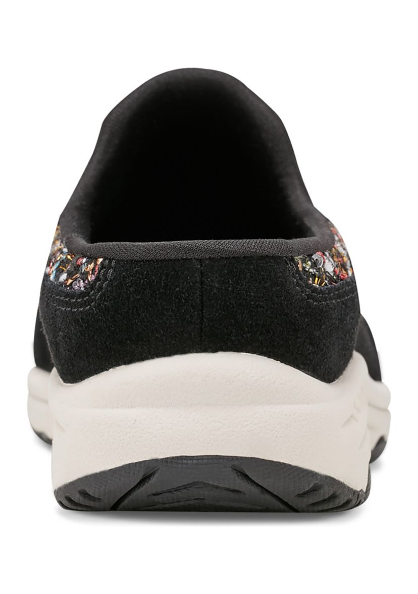 Traveltime Round Toe Casual Slip On Mules