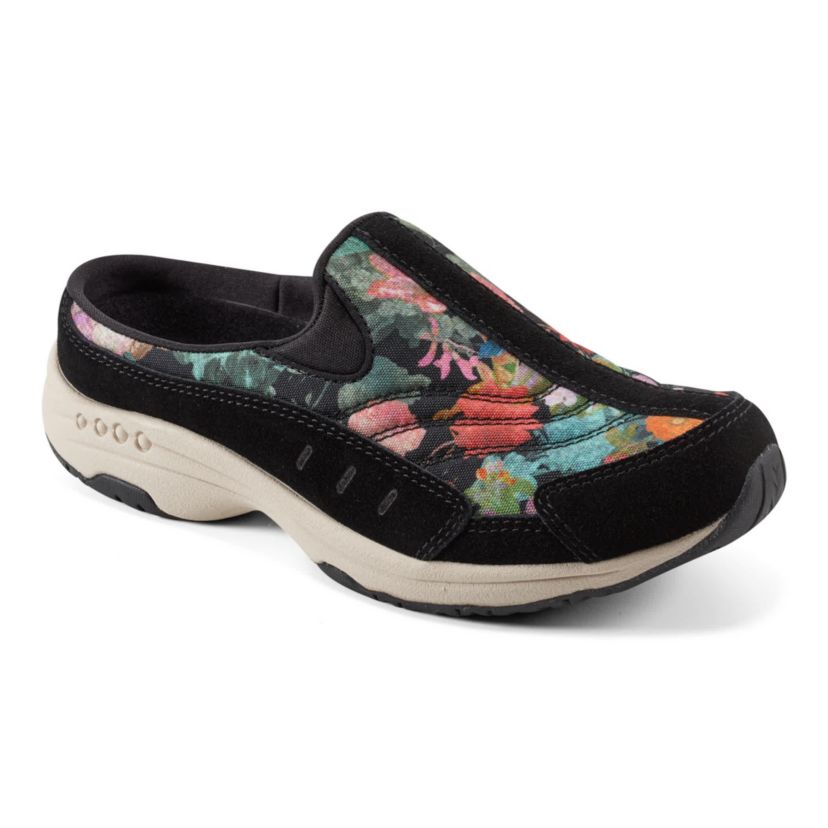 Traveltime Round Toe Casual Slip-on Mules