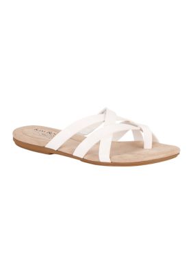 Kim Rogers® Calista Toe Loop Sandals | belk