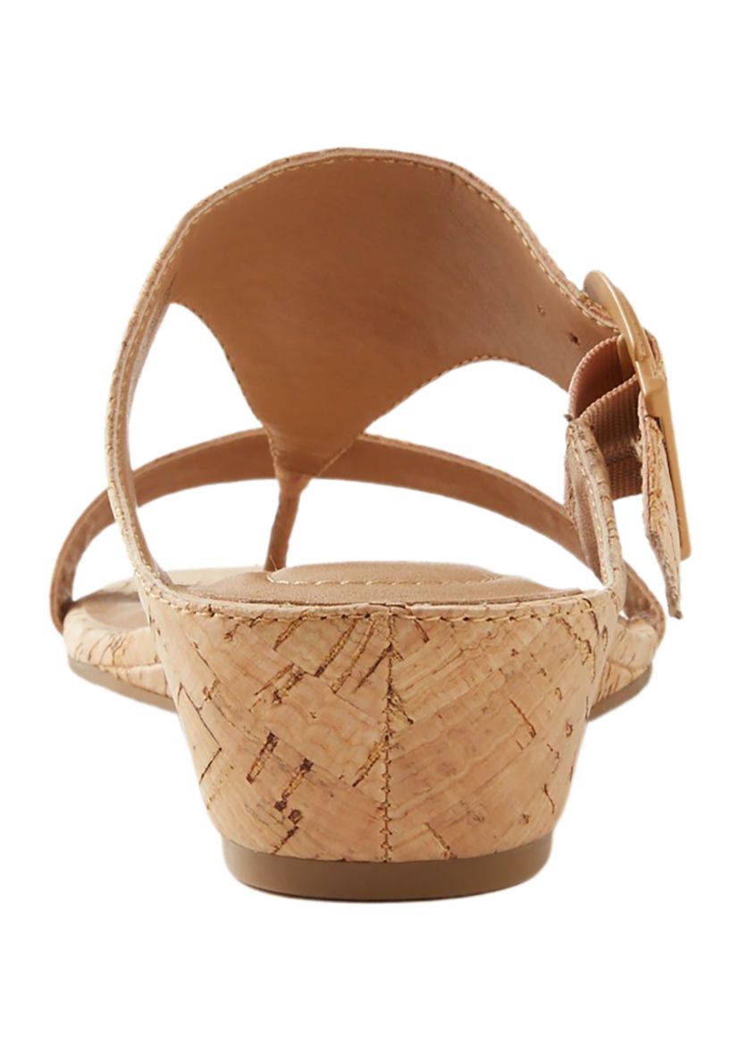 Ilaine Cork Wedge Sandals