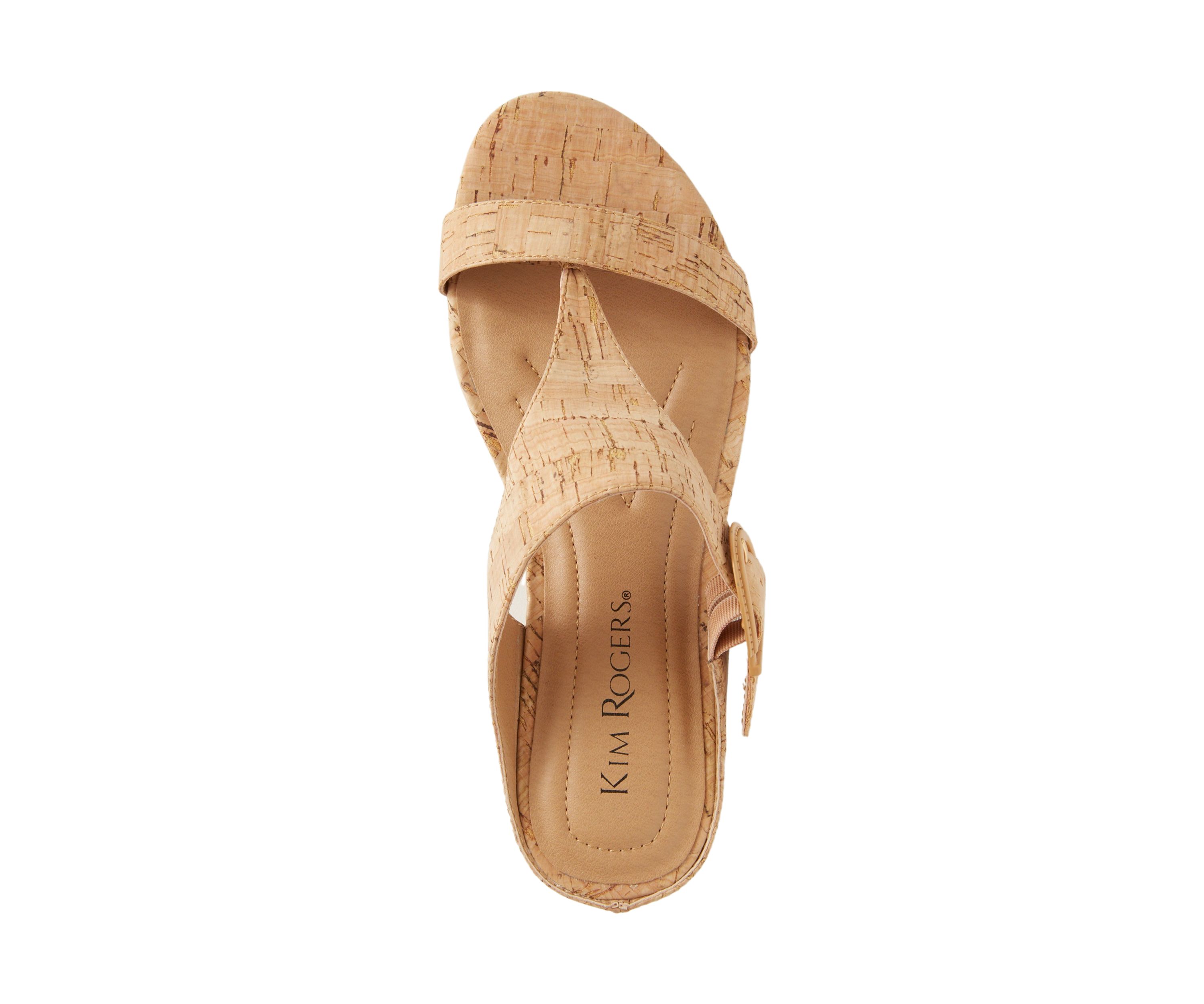 Ilaine Cork Wedge Sandals