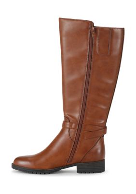 Naturalizer kim leather riding on sale boots