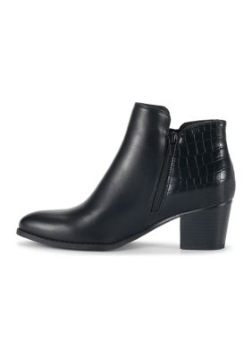 Black booties outlet clearance