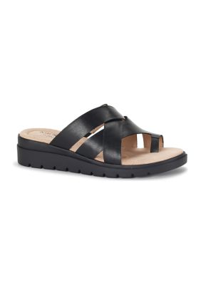 Kim Rogers® Rahnay Wedge Sandals - Wide Width | belk