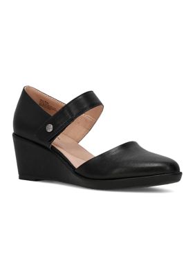 Kim Rogers Women's Iria Wedge Heels, Black, 6M