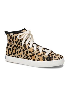 Keds for kate spade new york® Women's Kickstart Leopard High Top Sneakers |  belk