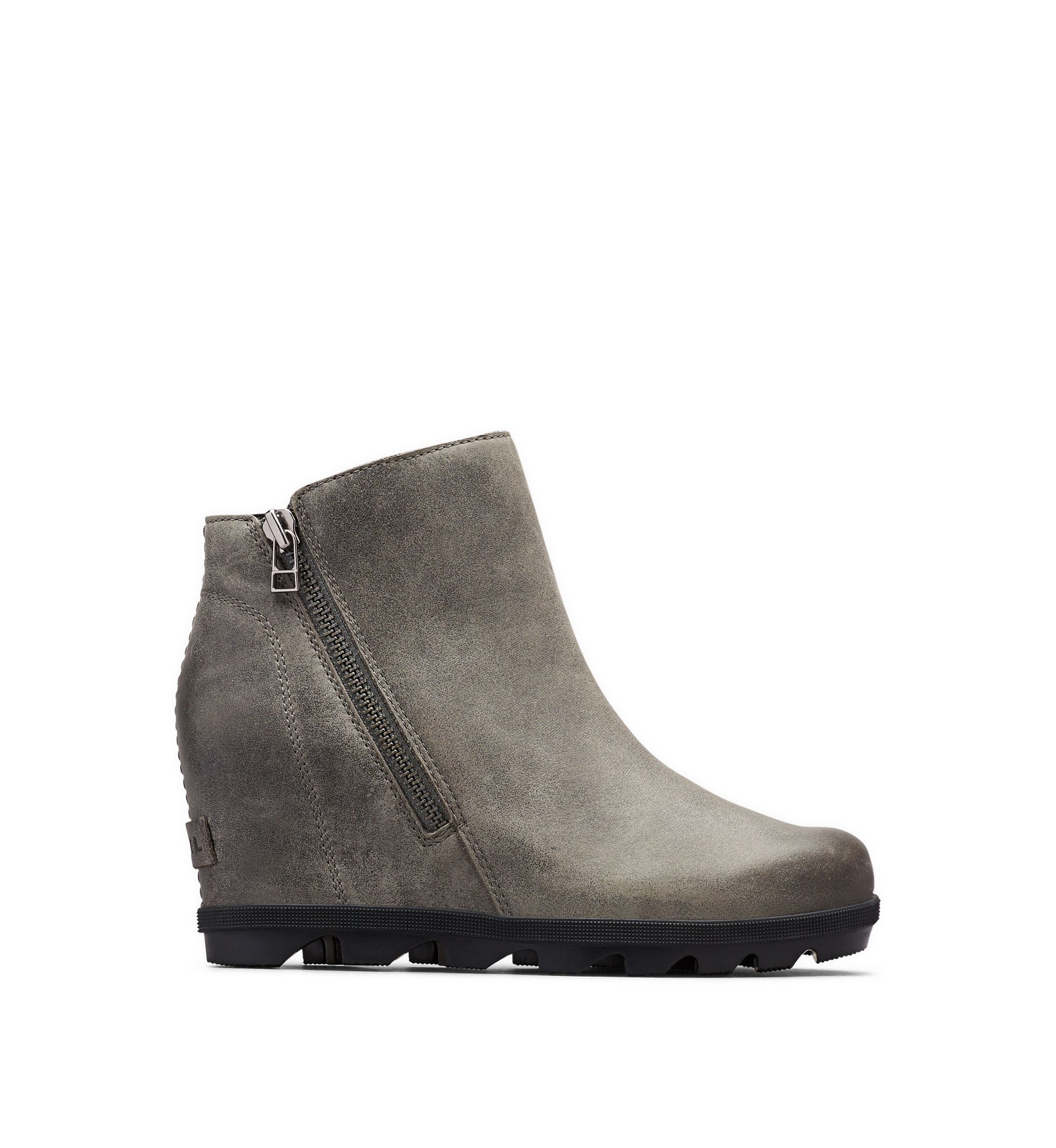 Womens Joan of Arctic Wedge II Zip Booties