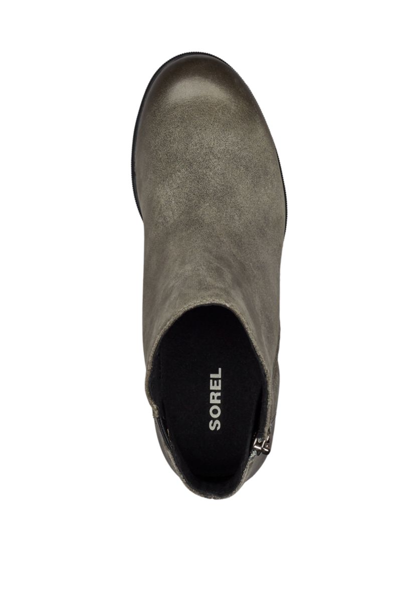 Womens Joan of Arctic Wedge II Zip Booties