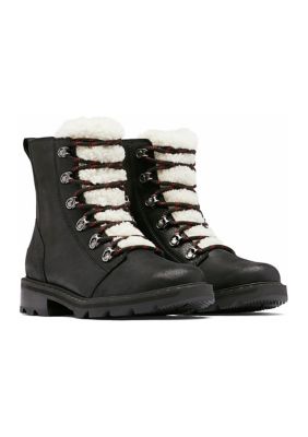 Lennox™ Lace Cozy Waterproof Combat Boots