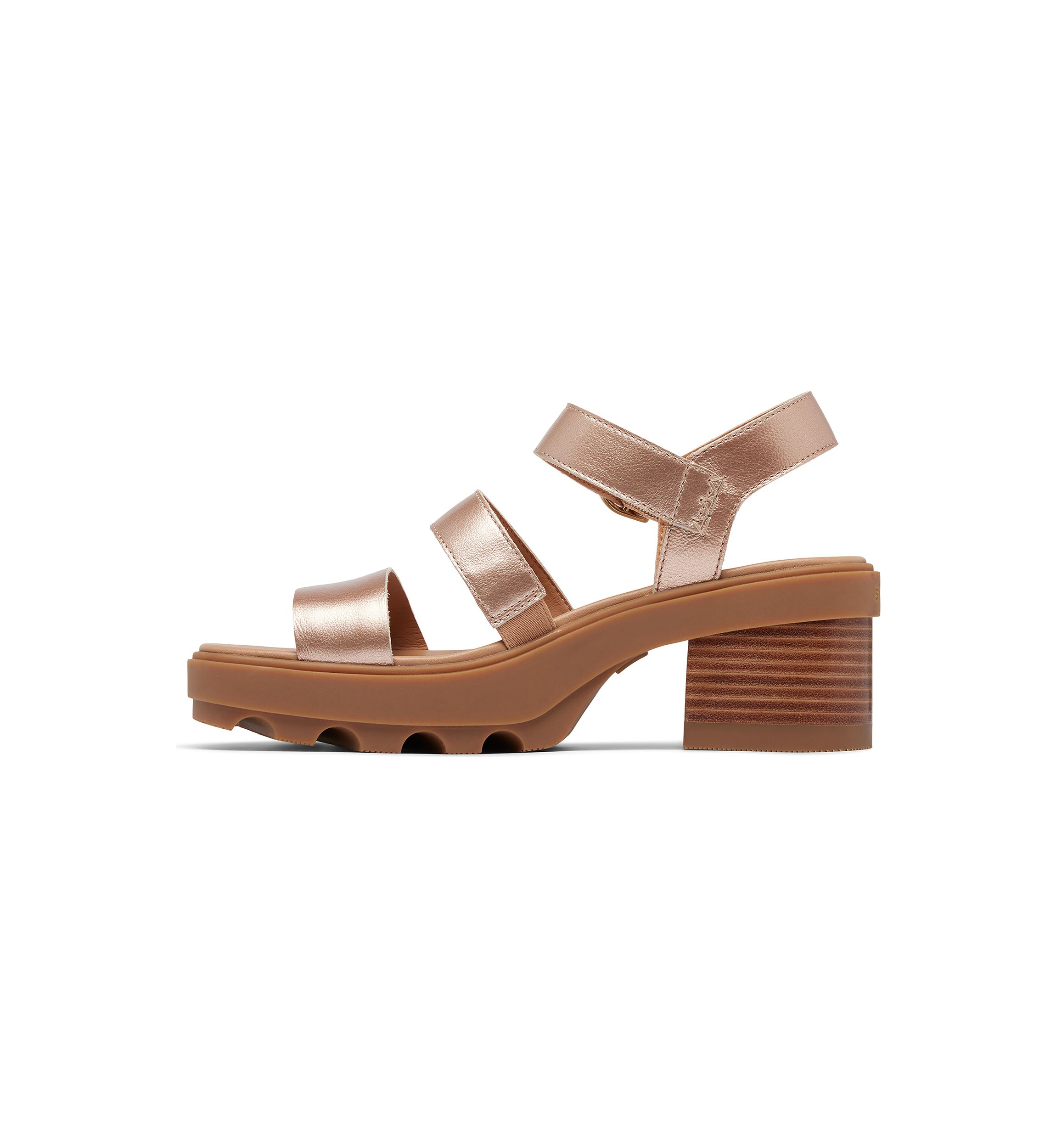 Womens Joanie™ Heel Ankle Strap Sandals