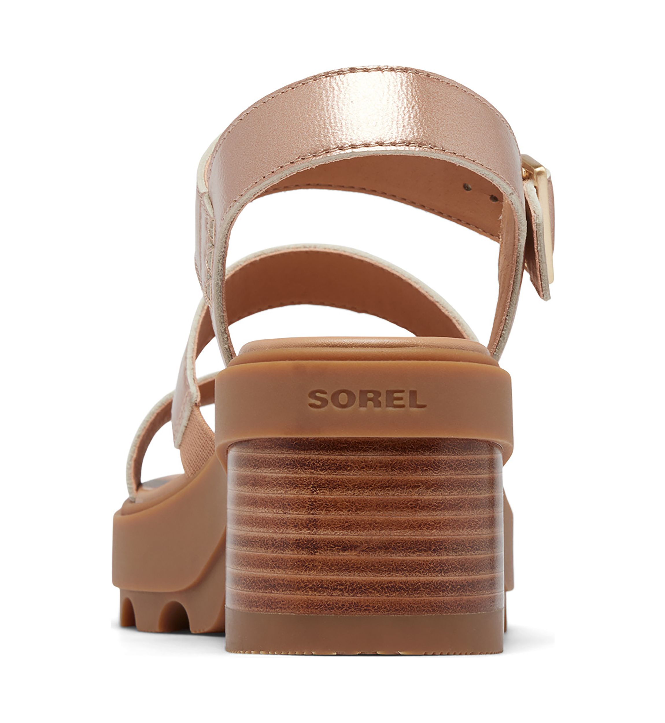 Womens Joanie™ Heel Ankle Strap Sandals