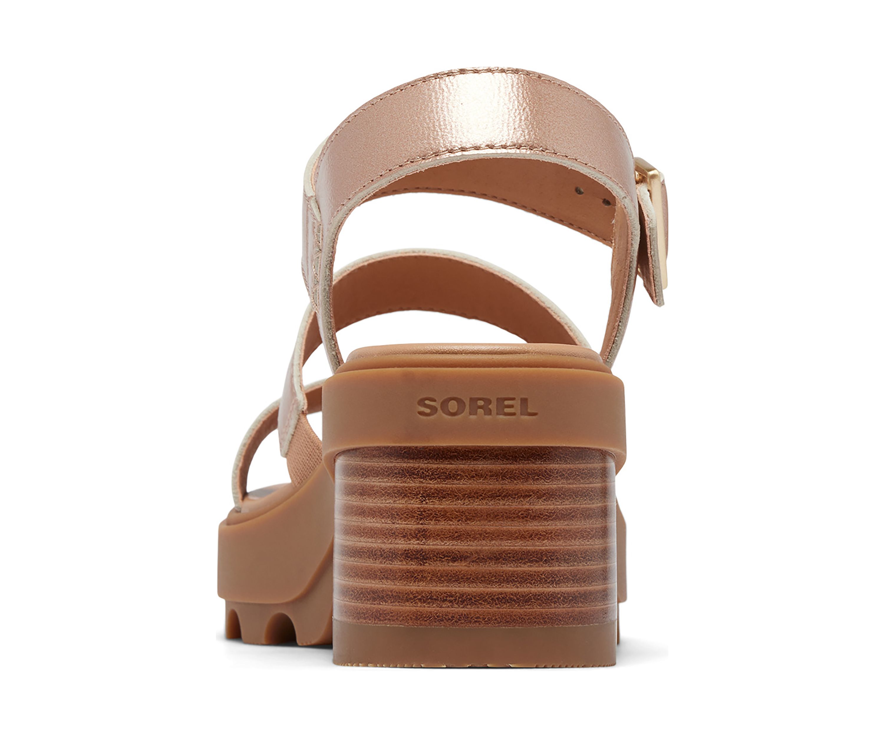 Womens Joanie™ Heel Ankle Strap Sandals