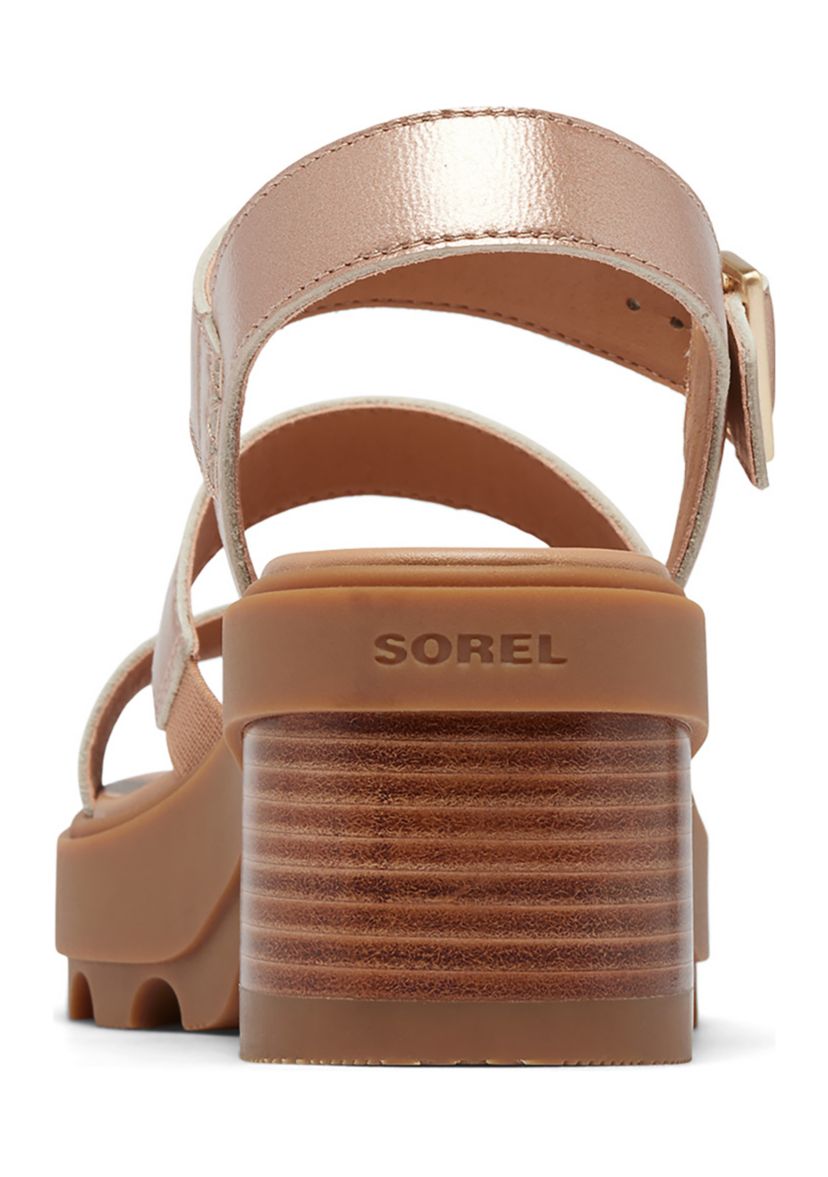 Womens Joanie™ Heel Ankle Strap Sandals
