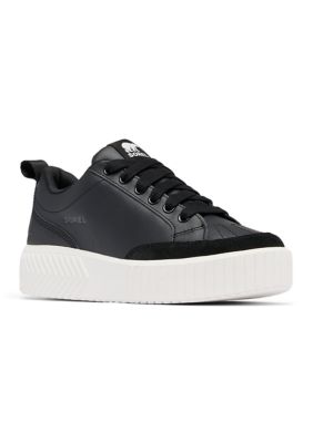 SOREL Women's Ona Aveâ¢ Low Waterproof Sneakers, Black, 10M