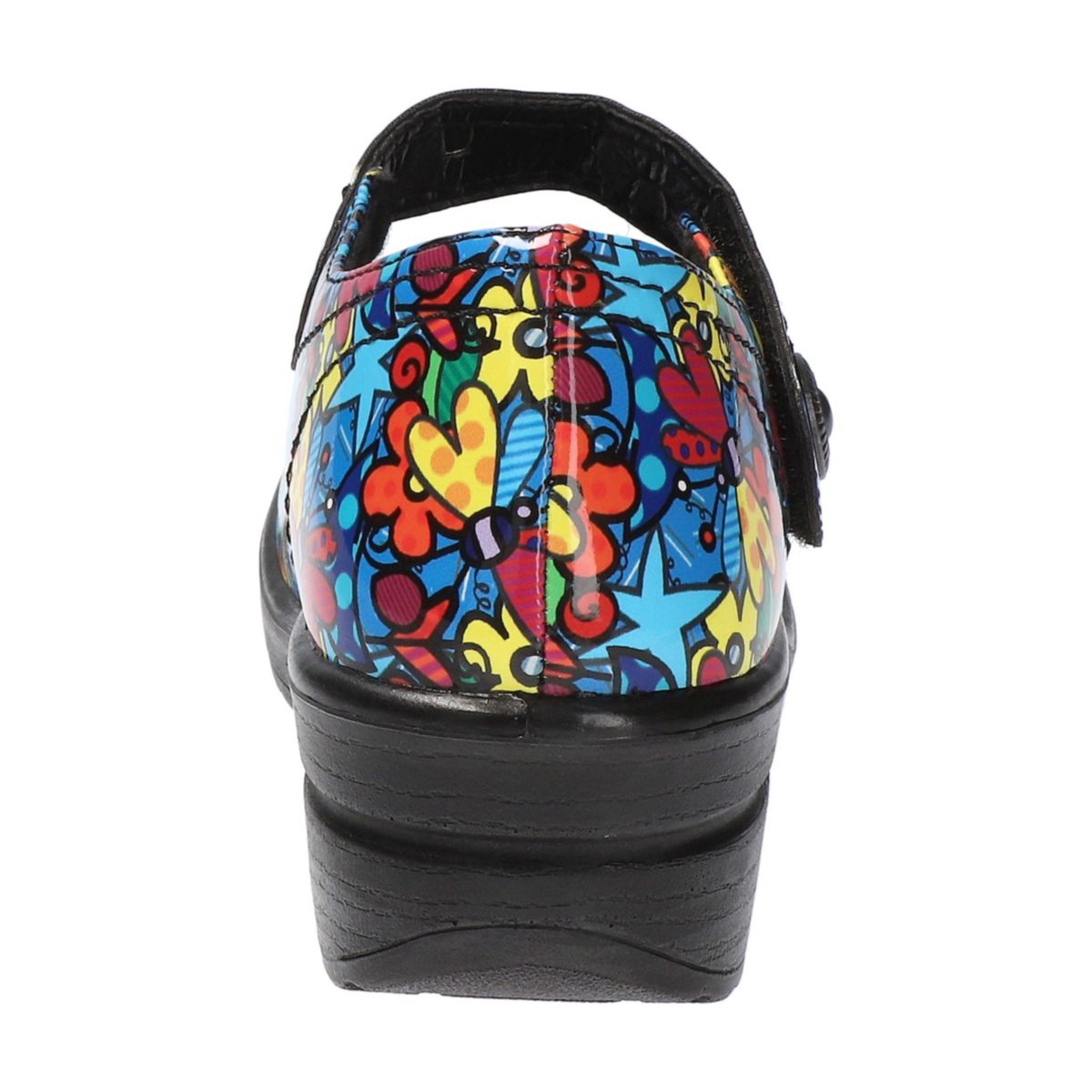 Letsee Slip Resistant Mary Jane Clogs