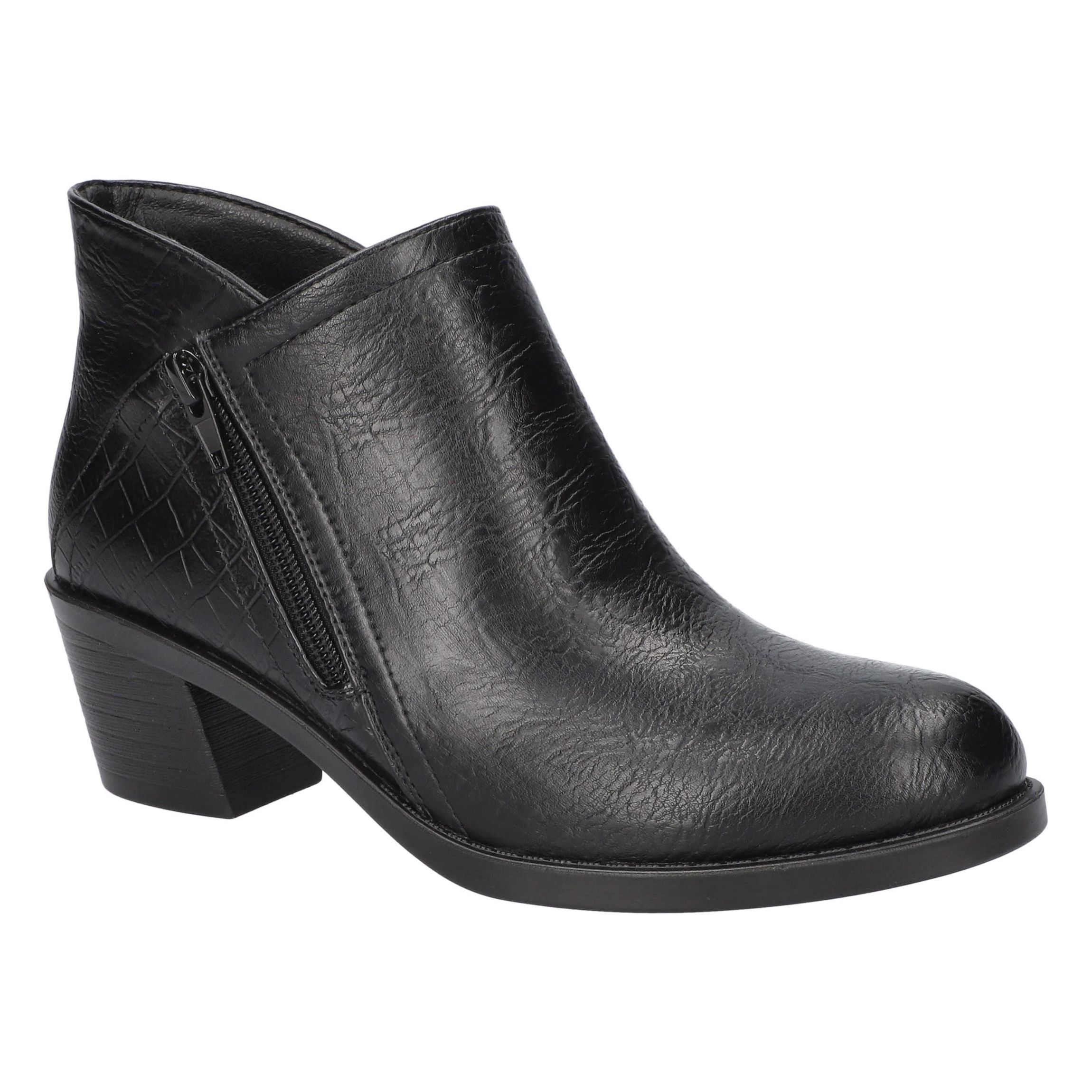 Morgana Block Heel Ankle Boots
