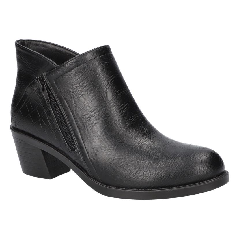Morgana Block Heel Ankle Boots
