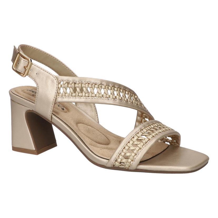 Rowan Square Toe Block Heel Sandals