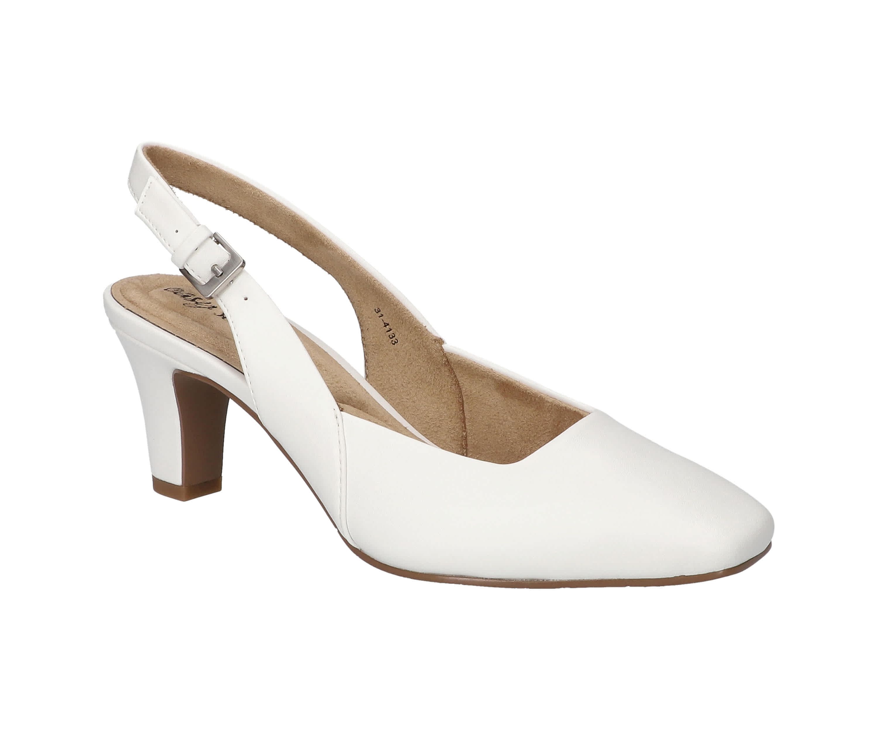 Ritsa Square Toe Slingback Pumps