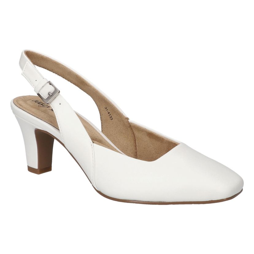 Ritsa Square Toe Slingback Pumps
