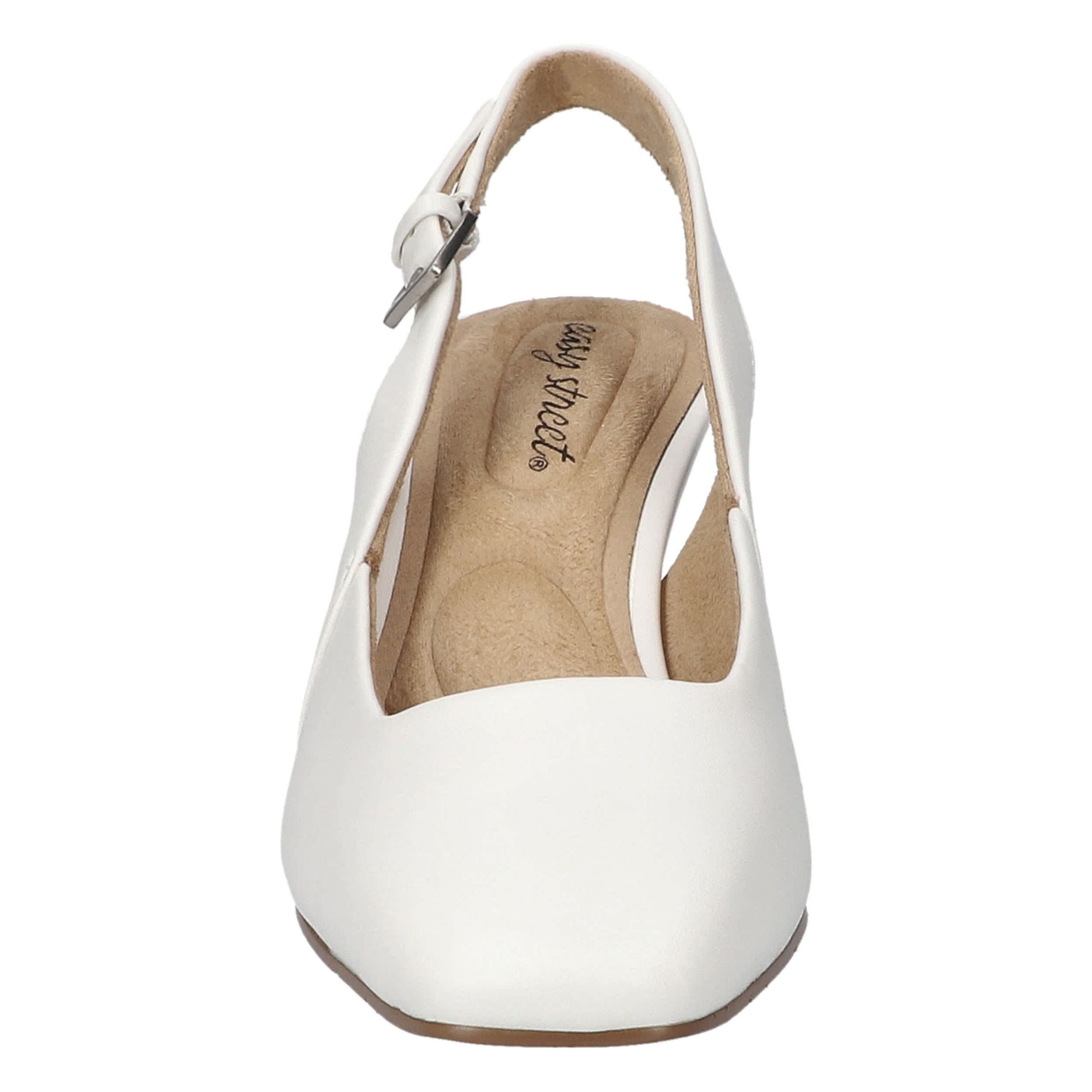 Ritsa Square Toe Slingback Pumps