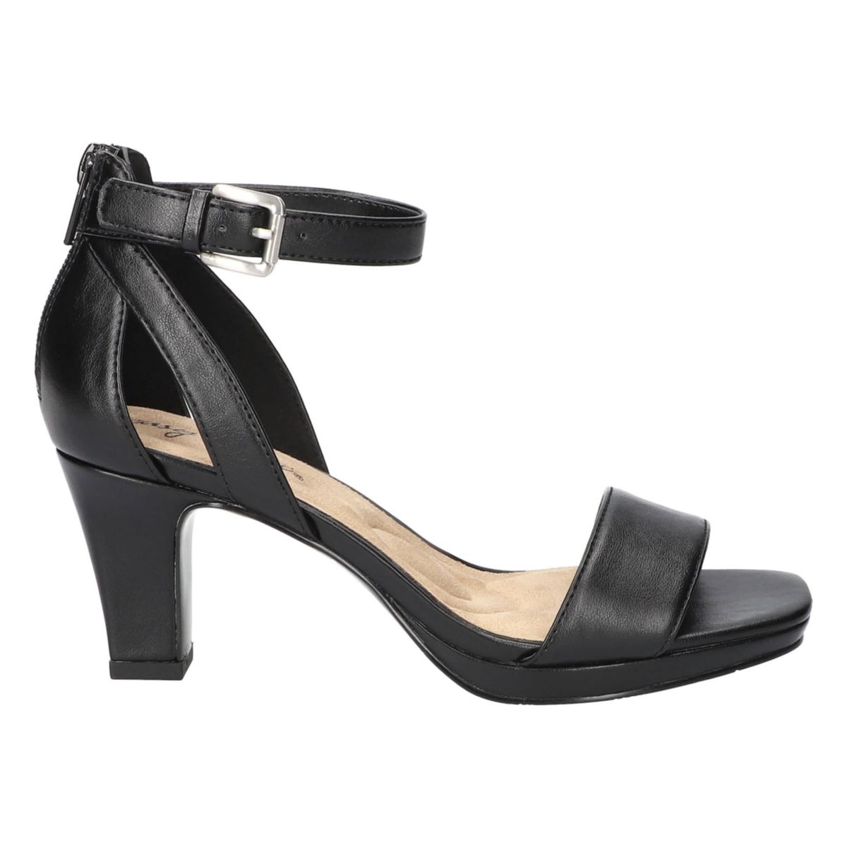 Ro Square Toe Heeled Sandals