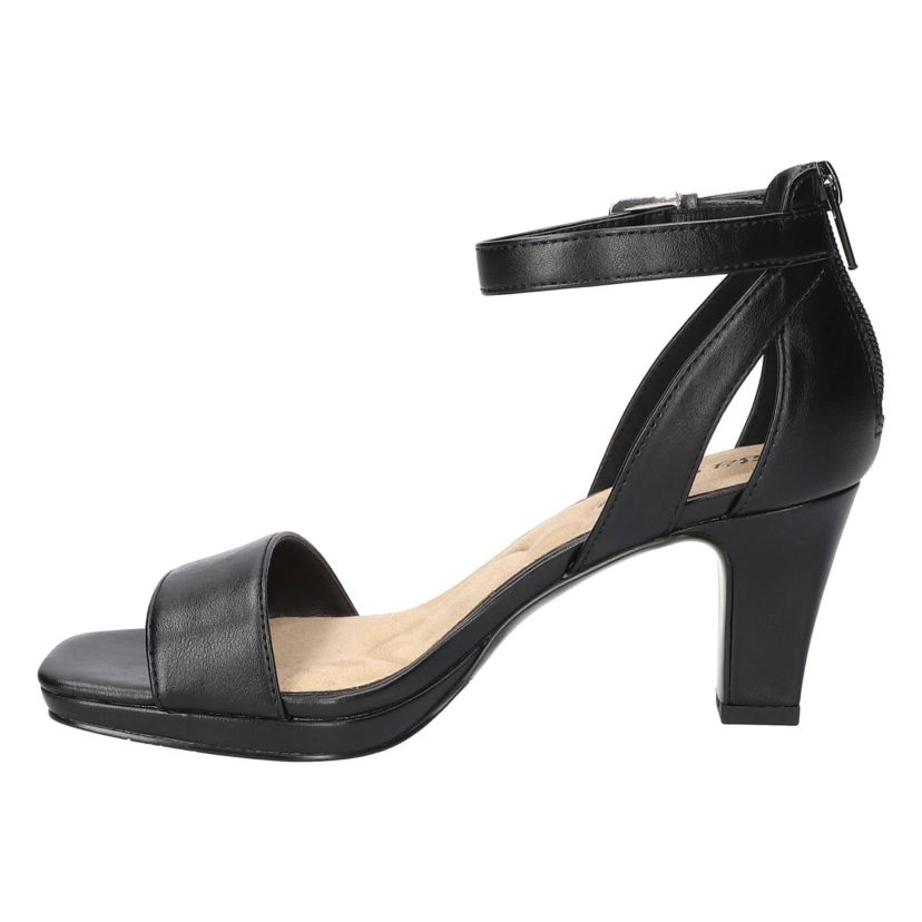 Ro Square Toe Heeled Sandals