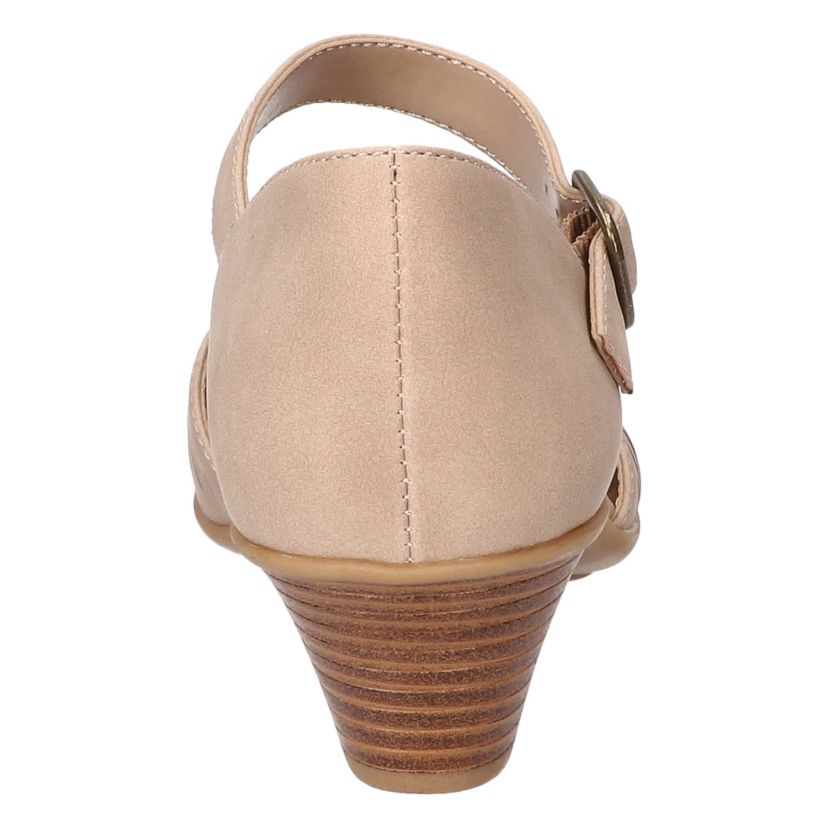 Justina Block Heel Sandals