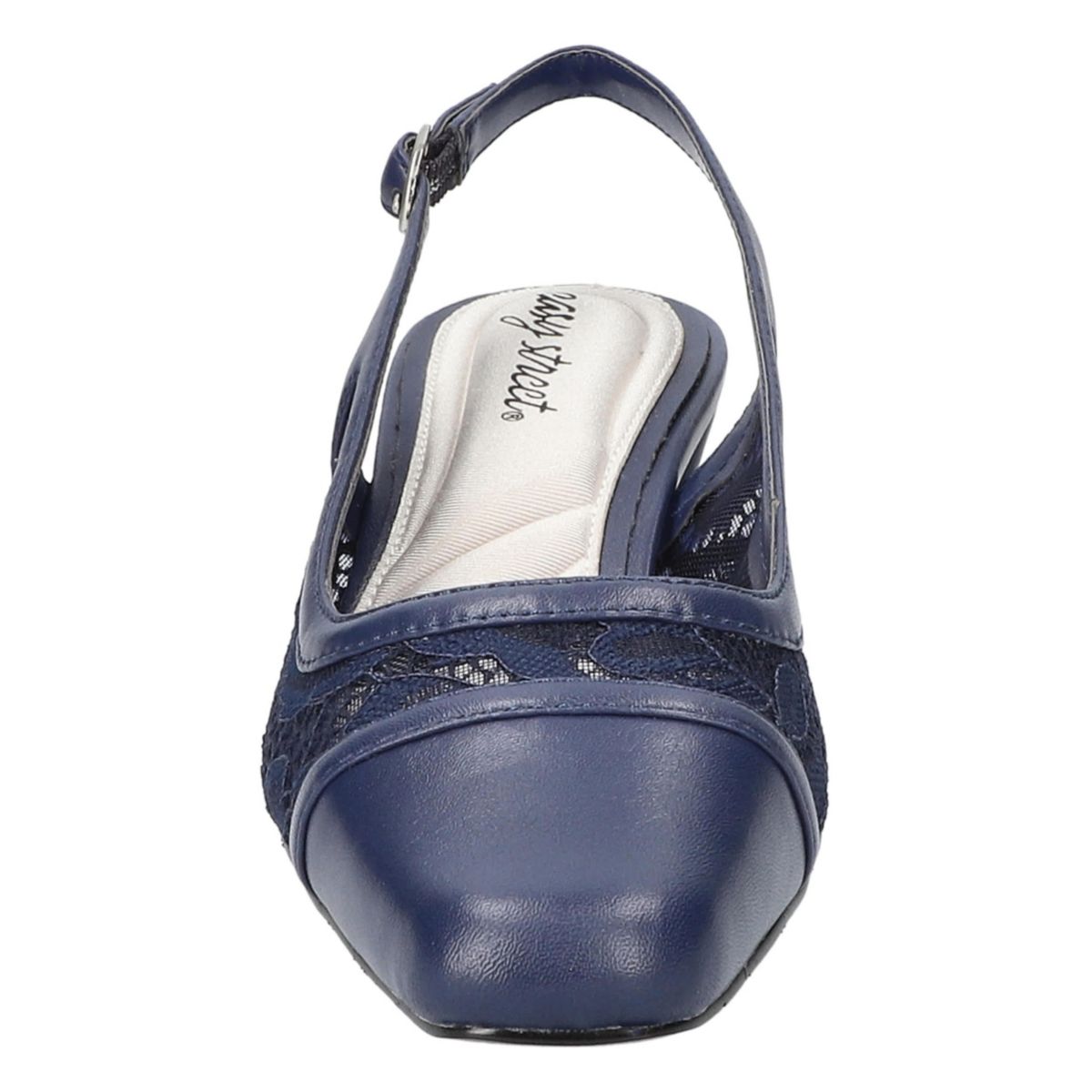 Fortune Square Toe Slingback Pumps