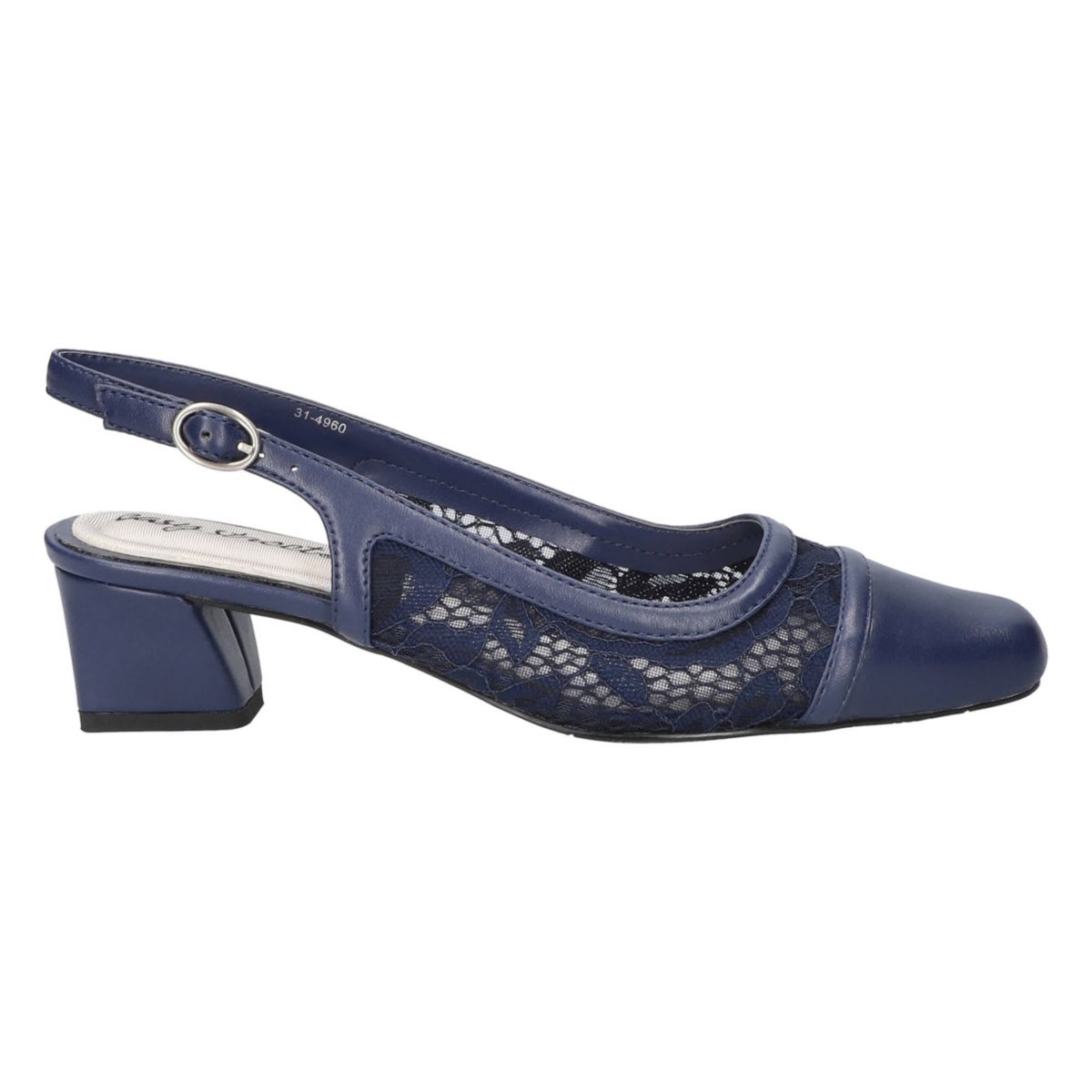 Fortune Square Toe Slingback Pumps