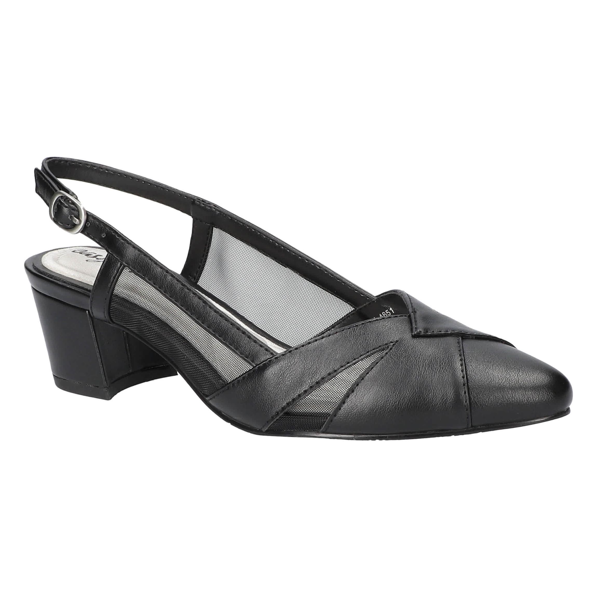 Avena Block Heel Slingback Pumps