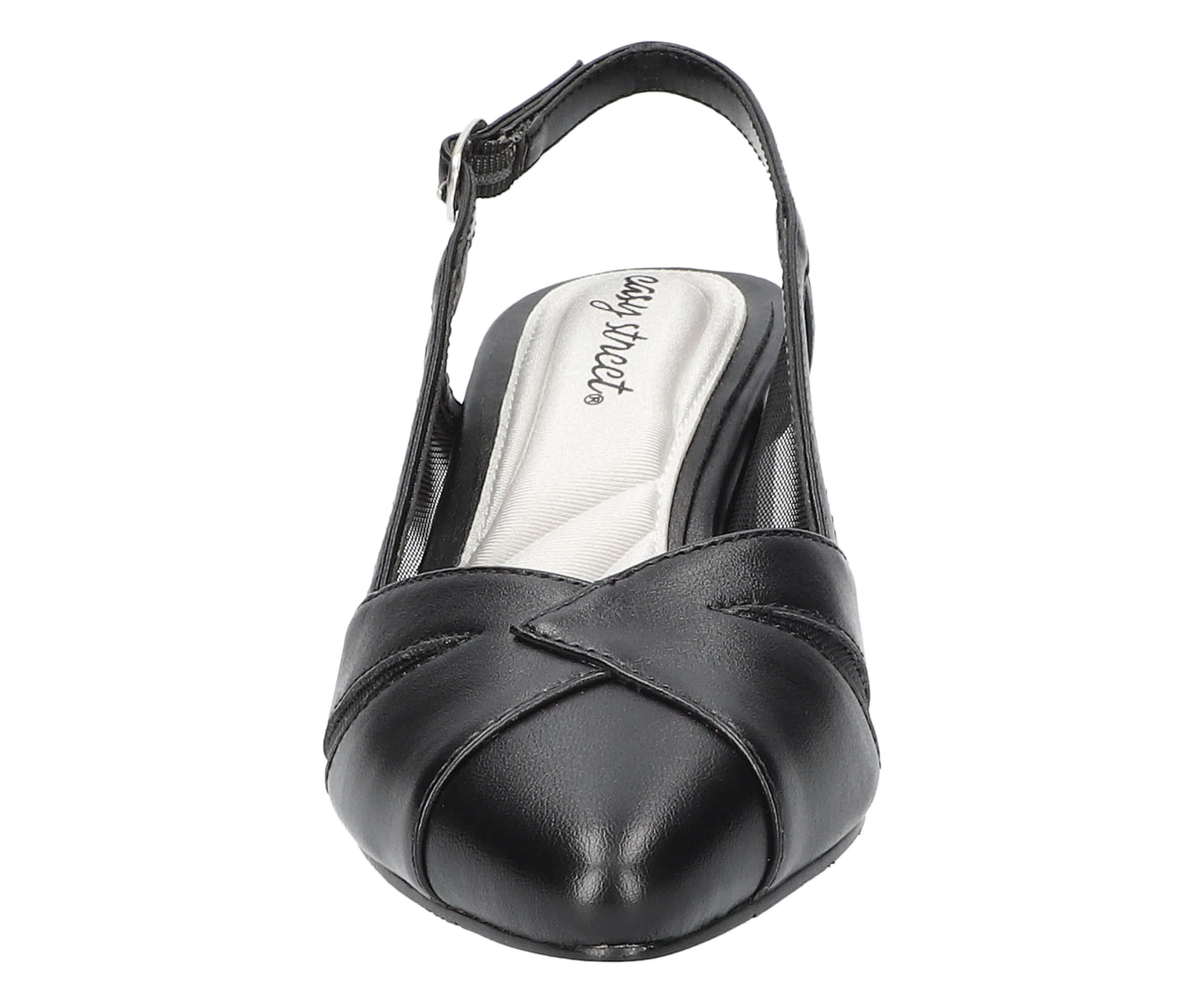 Avena Block Heel Slingback Pumps
