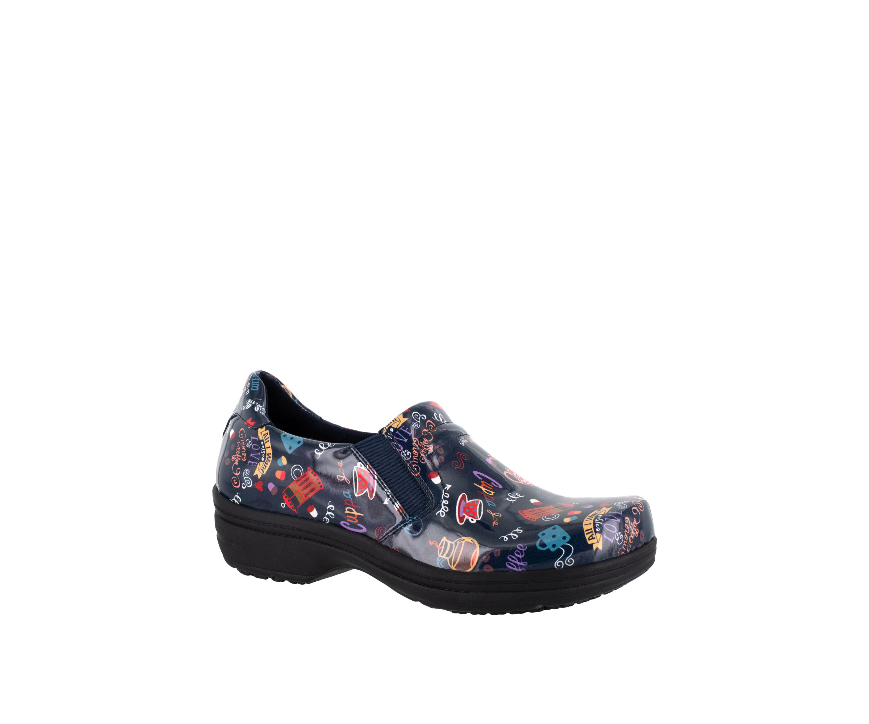 Bind Slip Resistant Twin Gore Slip On Work Shoes