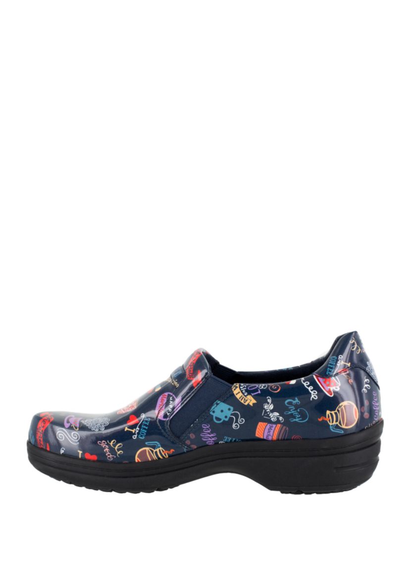 Bind Slip Resistant Twin Gore Slip On Work Shoes