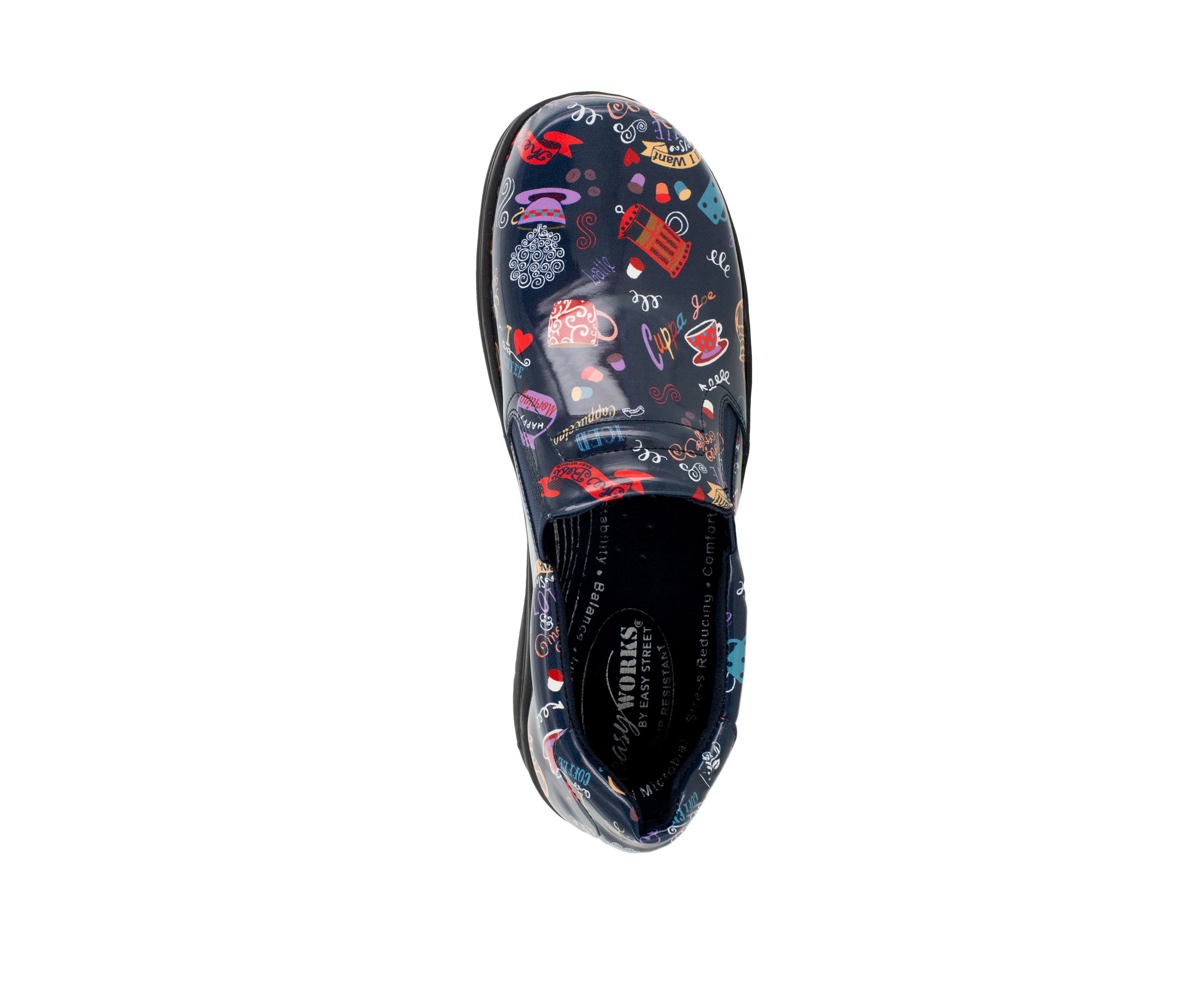 Bind Slip Resistant Twin Gore Slip On Work Shoes