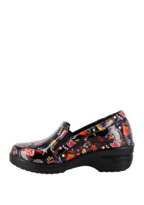 Leeza Slip Resistant Work Clogs