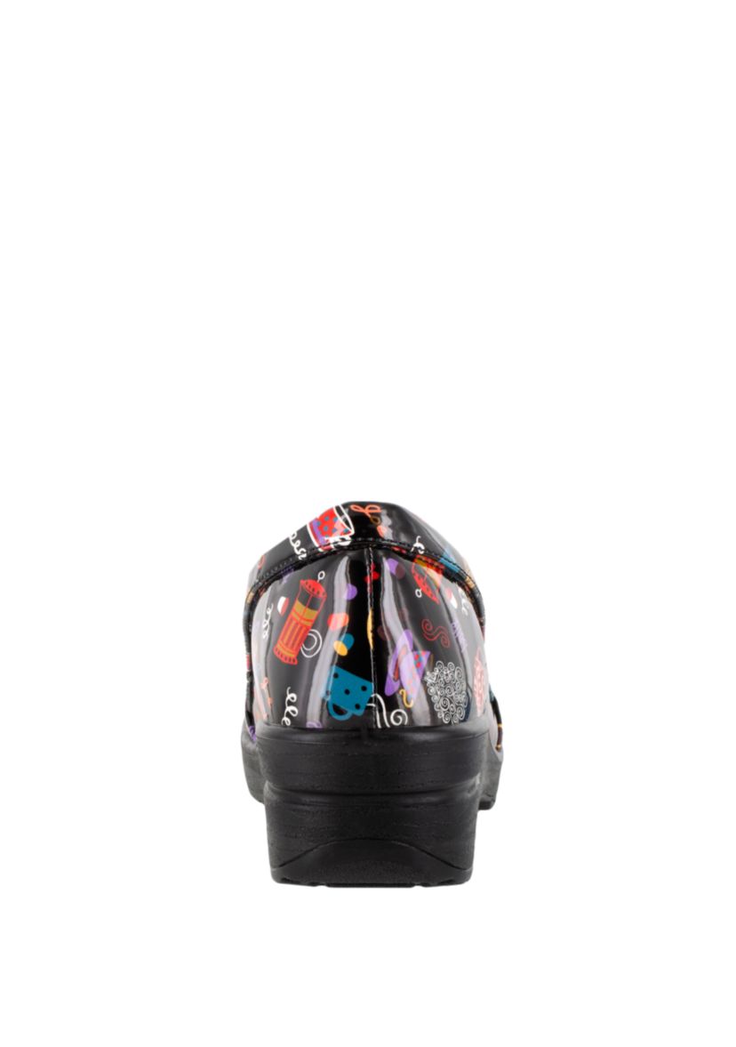Leeza Slip Resistant Work Clogs