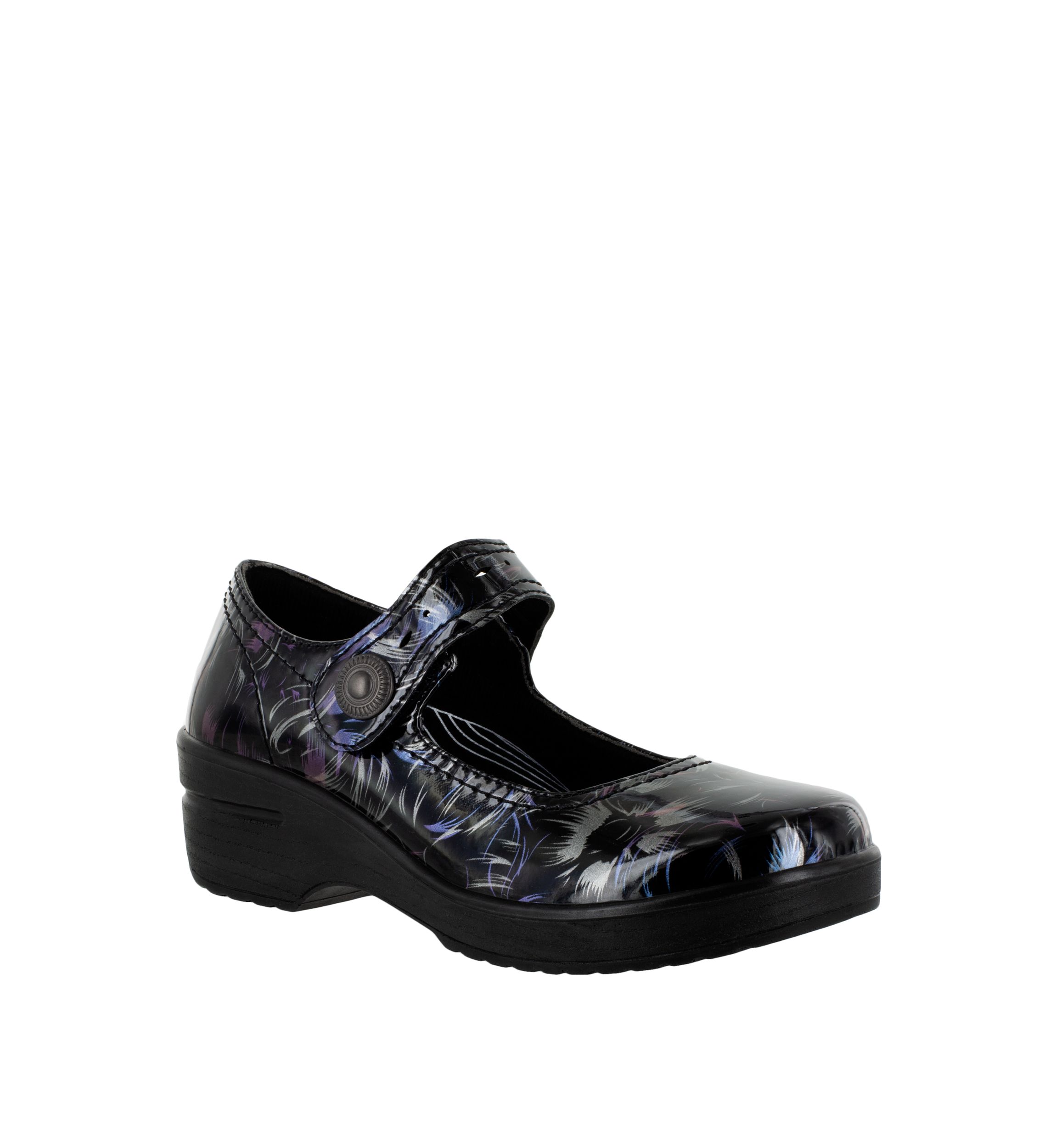 Letsee Slip Resistant Mary Janes
