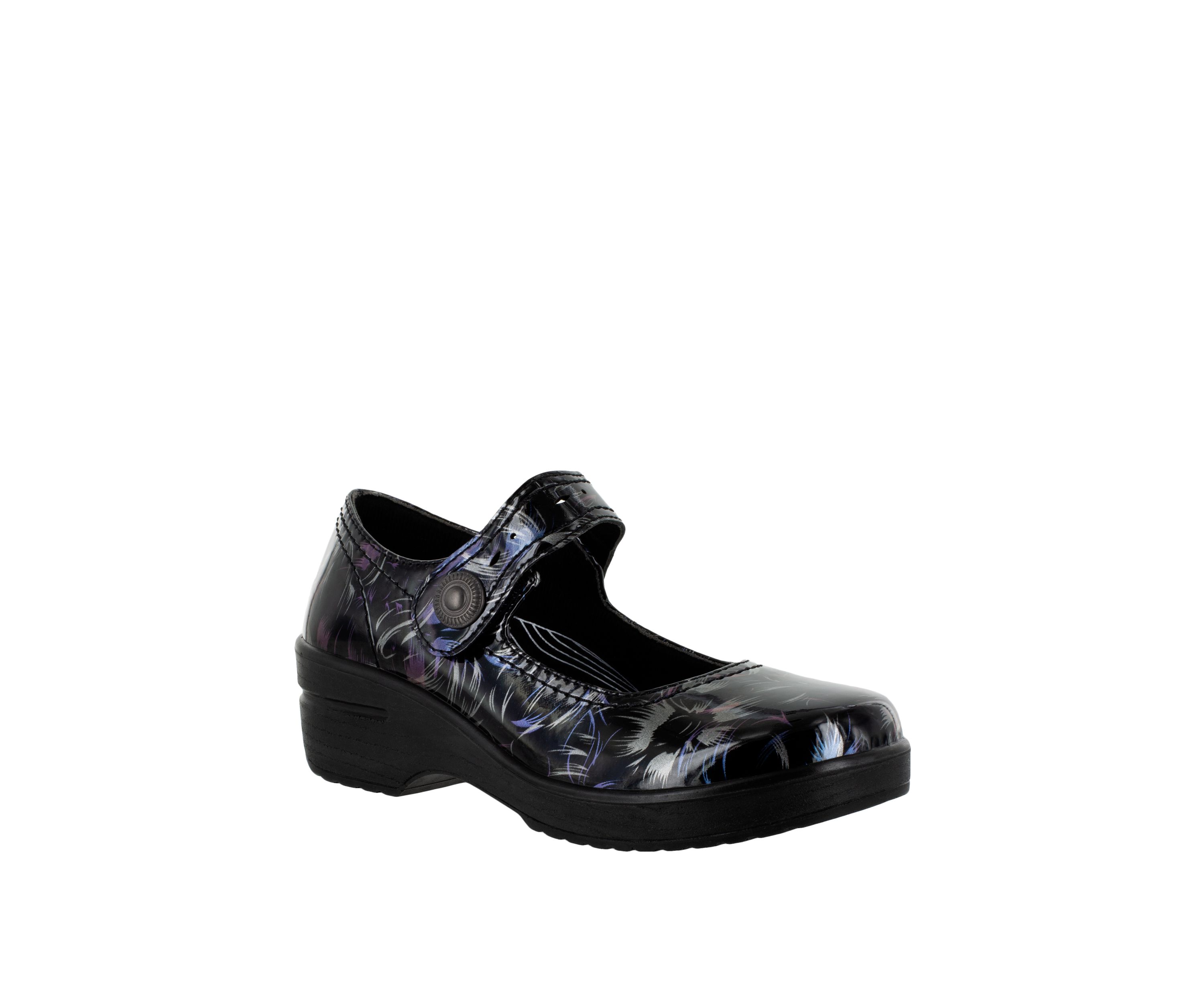 Letsee Slip Resistant Mary Janes
