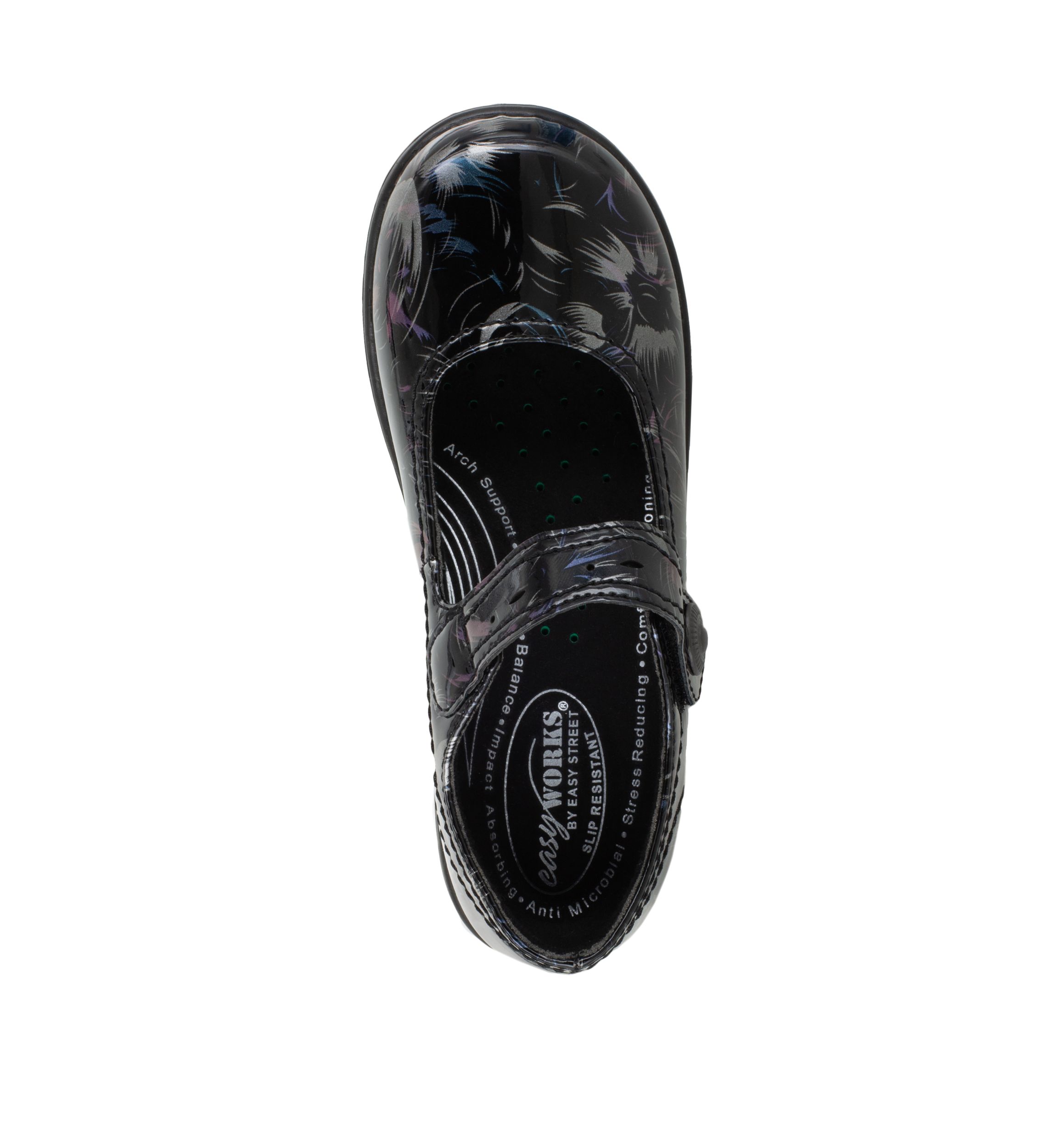 Letsee Slip Resistant Mary Janes
