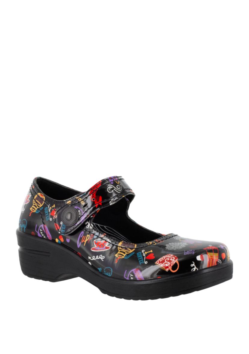 Letsee Slip Resistant Mary Jane Shoes