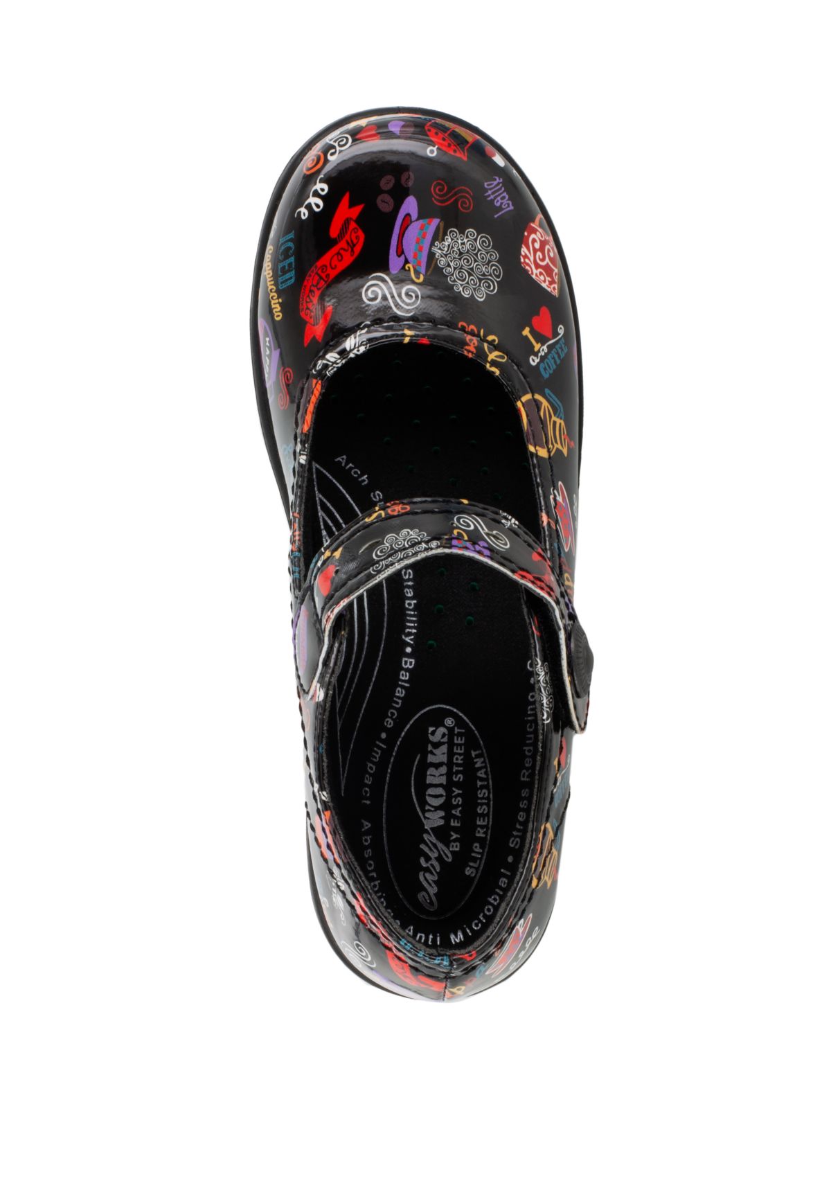 Letsee Slip Resistant Mary Jane Shoes