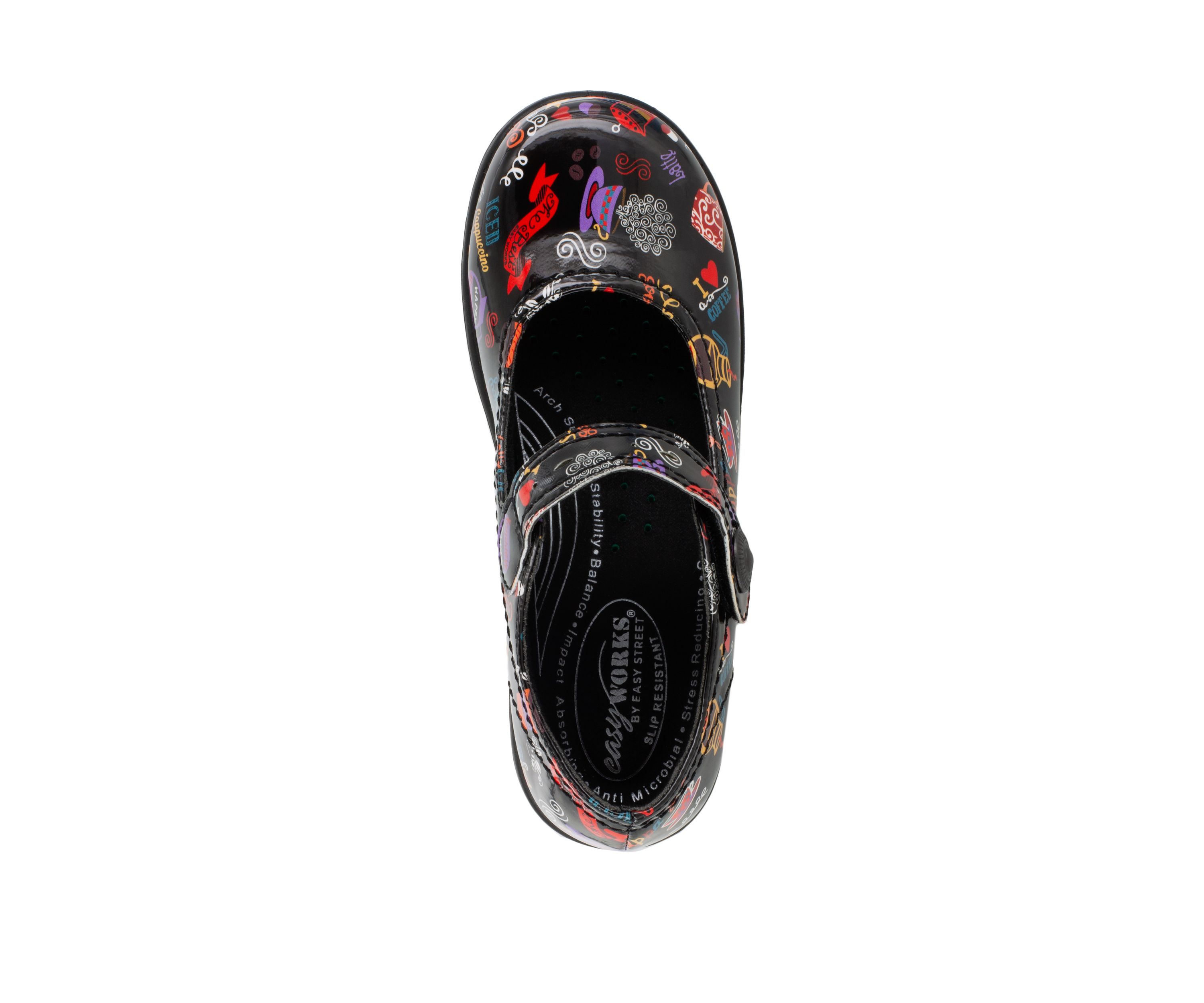Letsee Slip Resistant Mary Jane Shoes