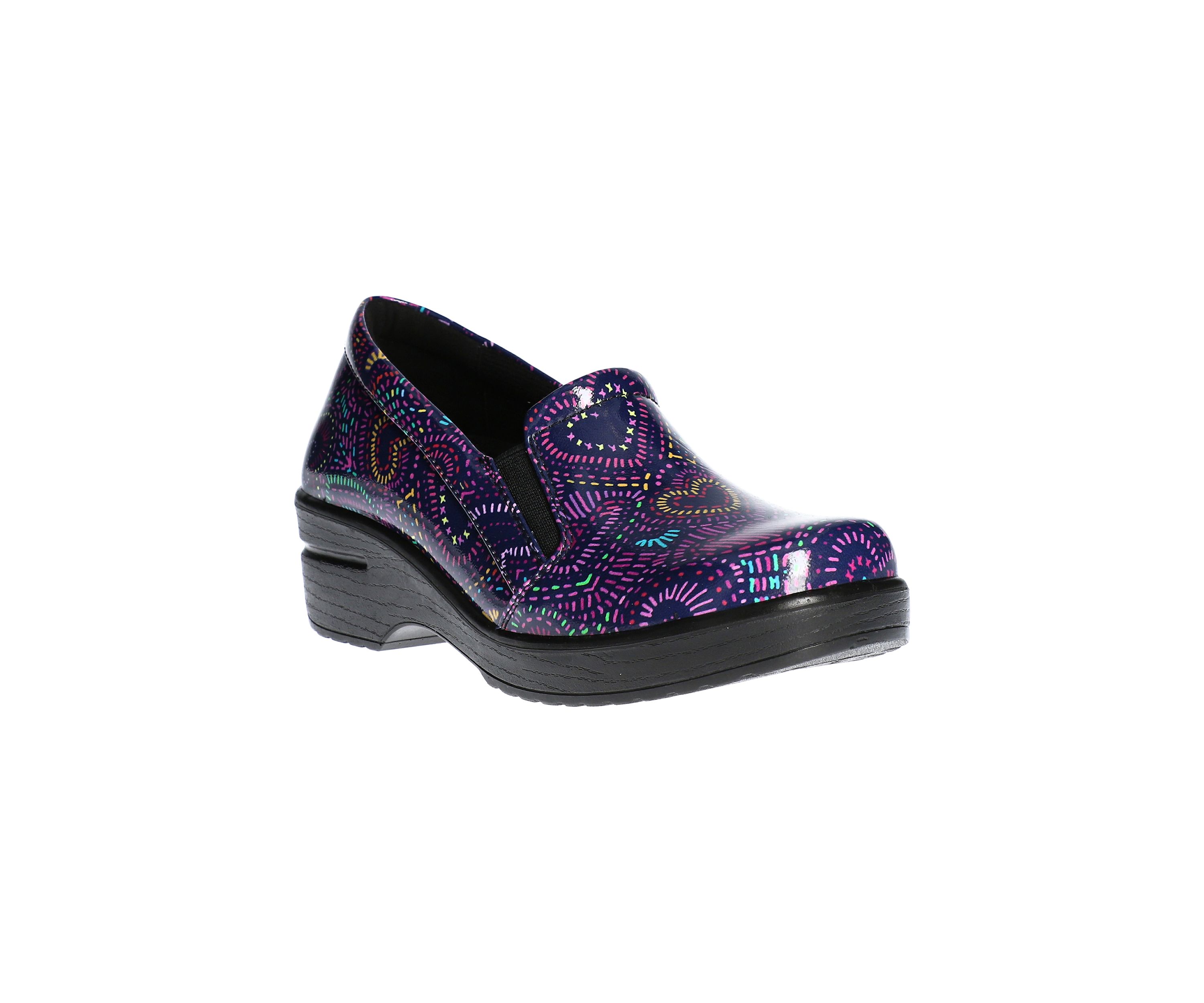 Leeza Slip Resistant Work Clogs