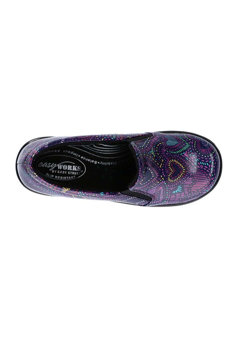 Leeza Slip Resistant Work Clogs