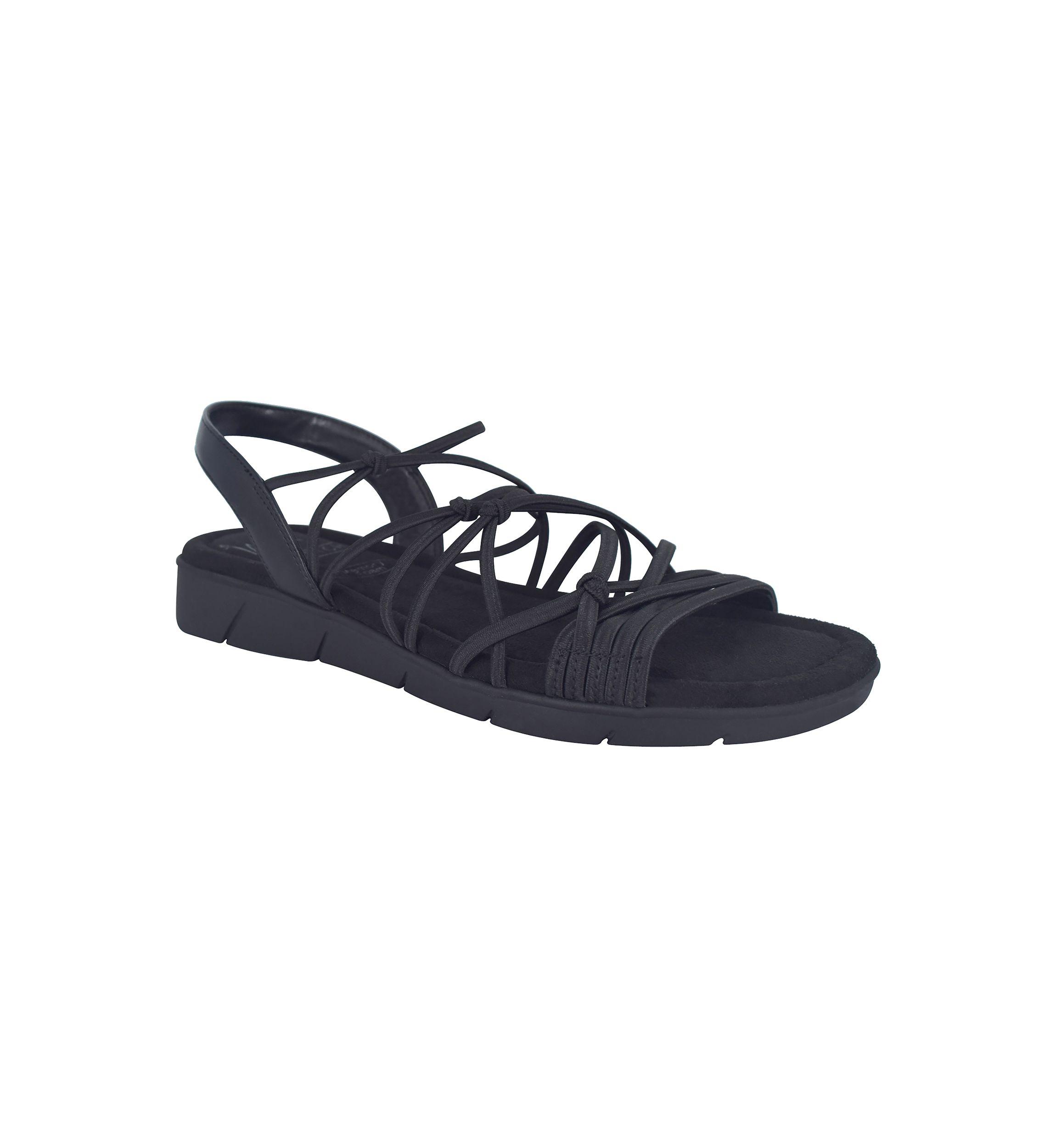 	  Belma Stretch Sandals with Memory Foam 