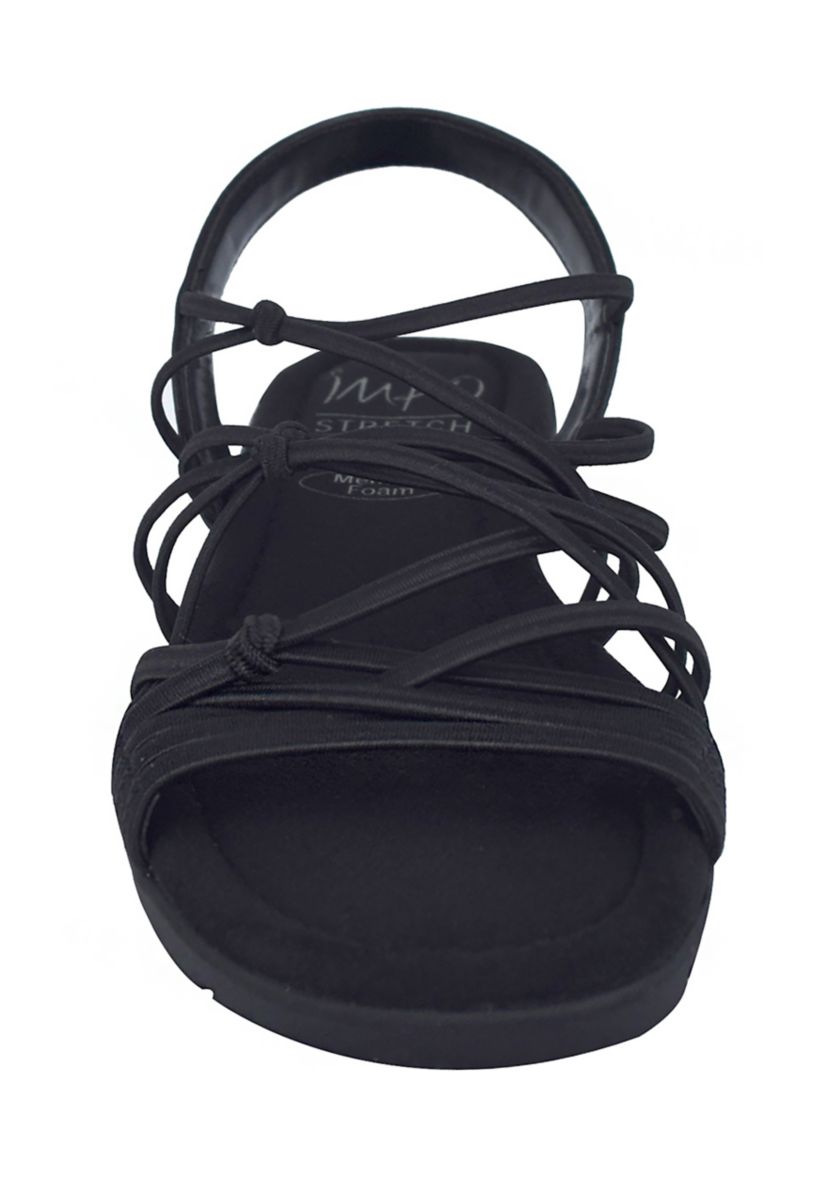 	  Belma Stretch Sandals with Memory Foam 