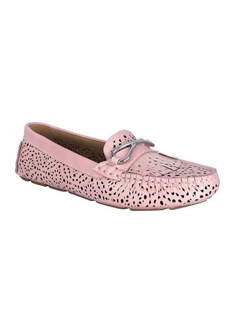 Impo Cassie Laser Cut Loafers with Memory Foam