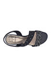 Gatsby Laser Stretch Wedge Sandals with Memory Foam